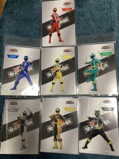 炎神戦隊ゴーオンジャー アクリルスタンド 7体セット 全スーパー戦隊展