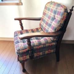 飛騨産業 キツツキ 穂高 オーク材 アーム 1Pソファ ラウンジチェア 1