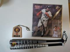 3点セット】阪神タイガース（赤星憲広サイン色紙／2003年優勝手形