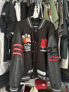 AMIRI スタジャン Lサイズ 虎刺繍 - メルカリ