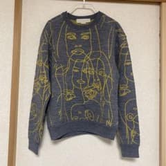 ステラマッカートニー 顔イラストスウェット グレー I42 - メルカリ