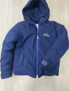 Radiall フード付きダウンジャケット ブルー - メルカリ