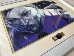 希少』グラップラー刃牙 花山薫 板垣恵介 直筆サイン入り200枚限定複製