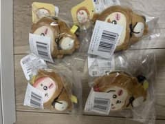 ちいかわくじ・たぬきだもんC賞 うさぎ・シーサー・古本屋・ラッコ4種