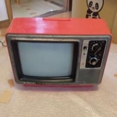 ナショナル・ブラウン管テレビ・13型・砂塵の動作あり。 - メルカリ