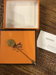 エルメス HERMES セリエ ピンブローチ ゴールド 箱付 - メルカリ