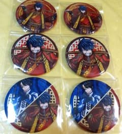 桃源暗鬼 TSUTAYA限定品 公式イラスト 缶バッジ 一ノ瀬四季 合計6点