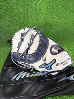 ミズノプロ 軟式オーダー ファーストミット ダイバーシティブルー 左