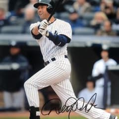 SALE】MLB デレク・ジーター 直筆サイン ヤンキース - メルカリ