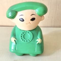 レトロ 日本電信電話公社 ベルコちゃん ソフビ貯金箱 - メルカリ