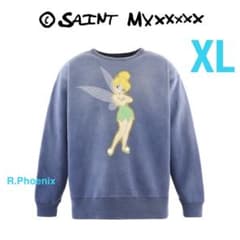 SAINT MICHAEL】スウェットシャツ ティンカーベル ディズニー XL