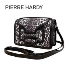 美品 ピエールアルディ PLANET アルファ レオパード ショルダーバッグ