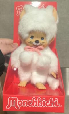 海外限定】モンチッチ 白い猫 ホワイトキャット - メルカリ