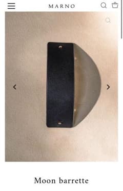 Marno Moon barrette マーノムーンバレッタ 丸林広奈 - メルカリ