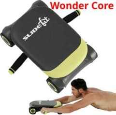 未使用】ワンダーコア スライドフィット 腹筋ローラー - メルカリ