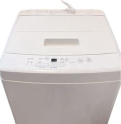 無印良品 縦型 電気洗濯機 一人暮らし MJ-W50A 5kg アクア ホワイト