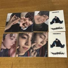 THE BOYZ キュー a;effect 封入・特典トレカ＆ステッカーセット - メルカリ