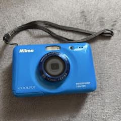 Nikon COOLPIX S30 青 防水 ジャンク品 - メルカリ