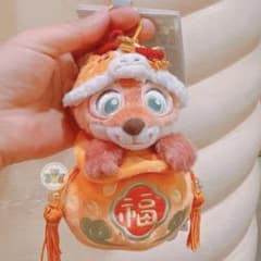1月27日まで】上海ディズニー ズートピア 春節 ぬいぐるみキー