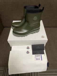 レインブーツ モンクレール カーキ 40サイズ 25センチ - メルカリ
