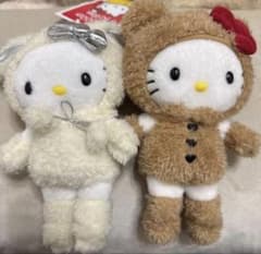 ハローキティ展 会場限定 マスコット 雪うさぎ クマスーツ