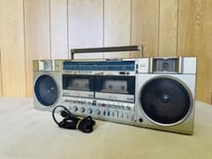 SHARP GF-490 大型ラジカセレトロ ダブルラジカセ サーチャー - メルカリ