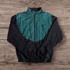 レアカラー adidas ナイロンジャケット 常田大希 ジャージ グリーン 緑