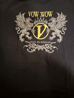 VOW WOW 40周年記念 Tシャツ ブラック XL 人見元基 vowwow - メルカリ