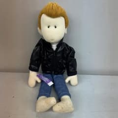 デッドストック 昭和レトロ ツッパリ君 人形 ぬいぐるみ つっぱり 大