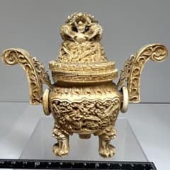 極上香炉 223g/高さ約12.5㎝ 東Y8-0204①トヒチサ - メルカリ