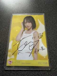 2026年最新】野口衣織 チェキ 直筆の人気アイテム - メルカリ