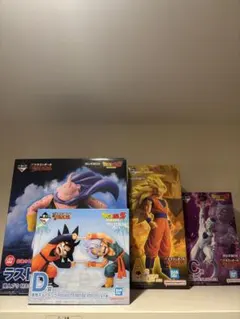 一番くじ ドラゴンボール MASTERLISE フィギア4点と下位賞36点付き