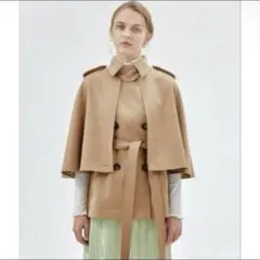 2026年最新】LANVIN en Bleu ポンチョ・ケープコートの人気アイテム