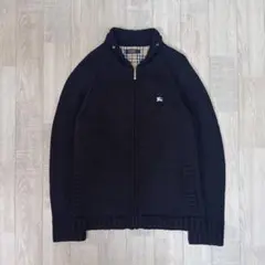 2026年最新】バーバリーブラックレーベル ジップアップニットの人気