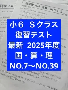 2026年最新】浜学園 小6 復習テストの人気アイテム - メルカリ