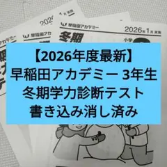 2026年最新】早稲アカ 冬期講習 小4の人気アイテム - メルカリ