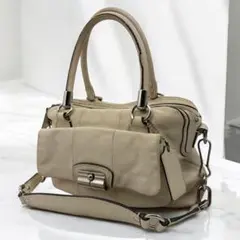Y2K】COACH コーチ シグネチャーショルダーバッグ 6091 ジャンク