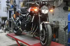 Z900RS 手曲げ チタンマフラー サイレンサー付き Javi Motor - メルカリ