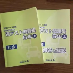 2026年最新】四谷大塚 週テスト問題集 5年の人気アイテム - メルカリ