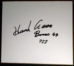 2025年最新】#ハンク・アーロンの人気アイテム - メルカリ