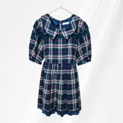 フラワープリント 半袖ミニワンピース LIZLISA 美品 - メルカリ