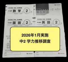 2026年最新】学力推移調査中2第3回の人気アイテム - メルカリ
