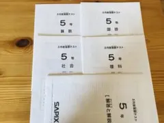 2026年最新】サピックス 5年 テストの人気アイテム - メルカリ