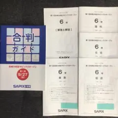 2026年最新】第4回合格力判定サピックスオープンの人気アイテム - メルカリ