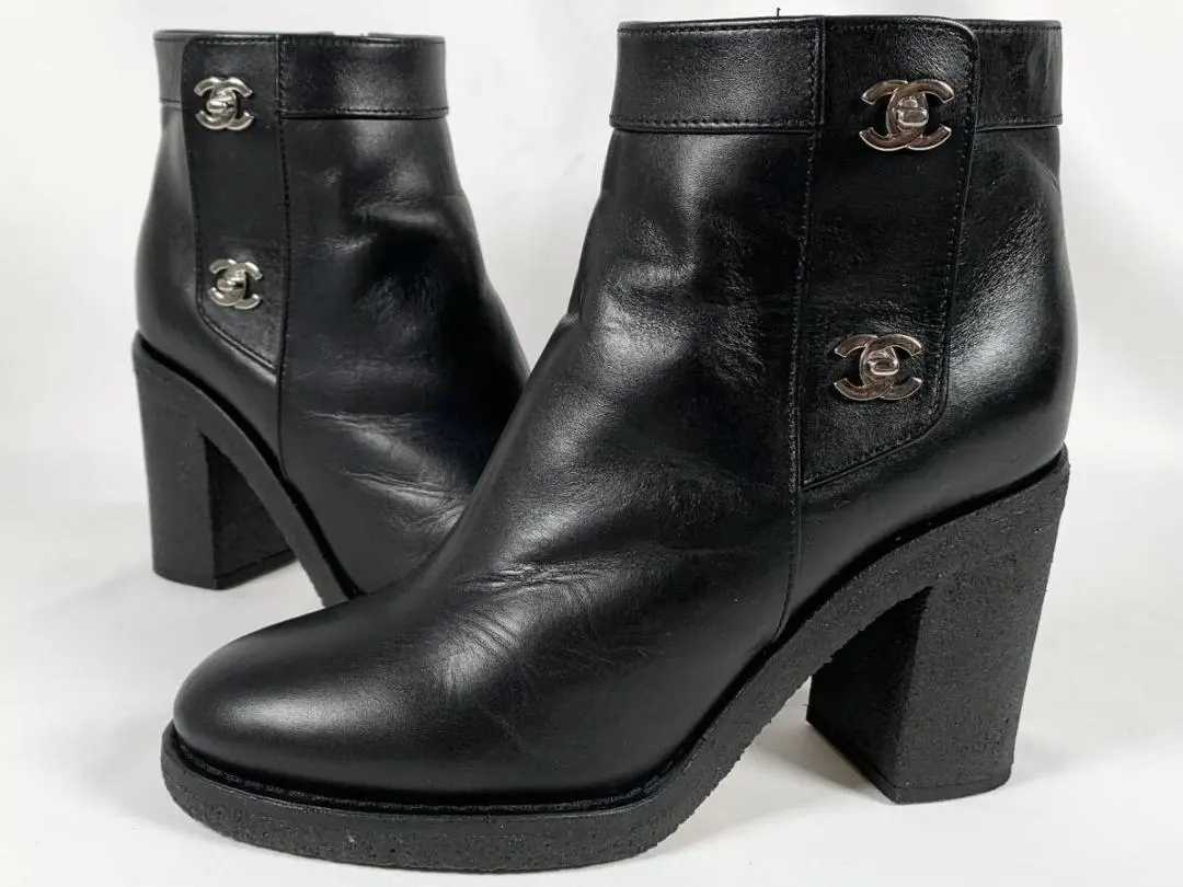 2026年最新】chanel ターンロック ブーツの人気アイテム - メルカリ