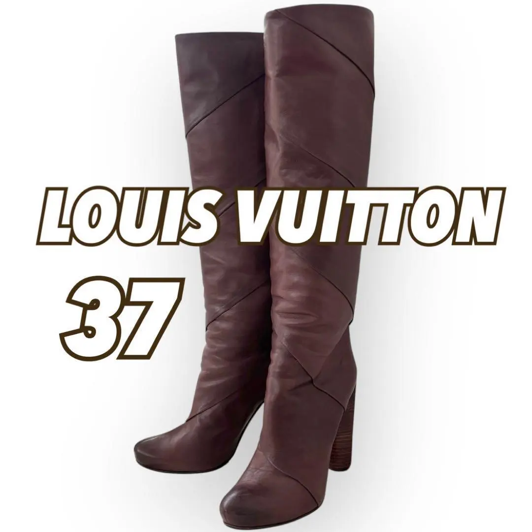 2026年最新】LOUIS VUITTON カラー：ブラウン系 ロングブーツの人気