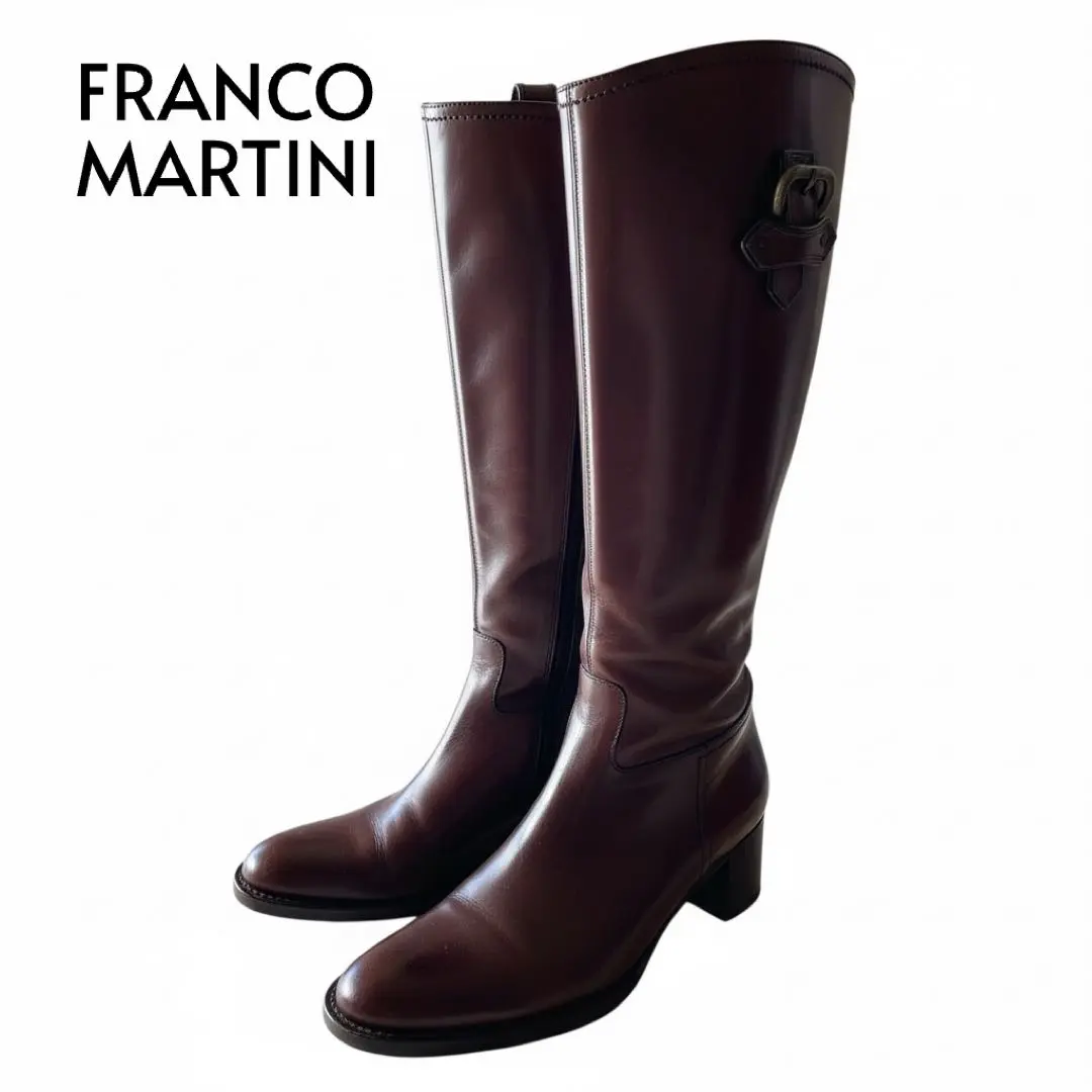 2026年最新】FRANCO MARTINI 素材：本革 ロングブーツの人気アイテム