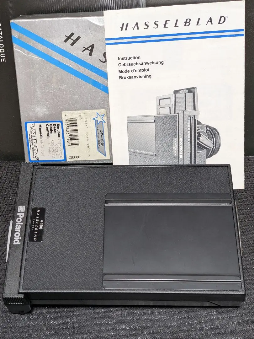 Hasselblad FUJIFILM Polaroid フィルムフォルダー