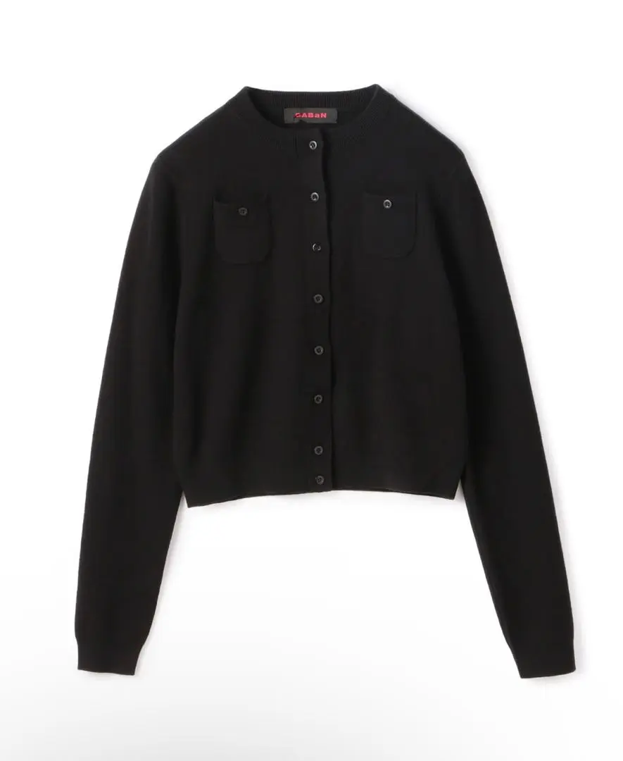 2026年最新】CAban コットンカシミヤ エンブロイダリークルーネック