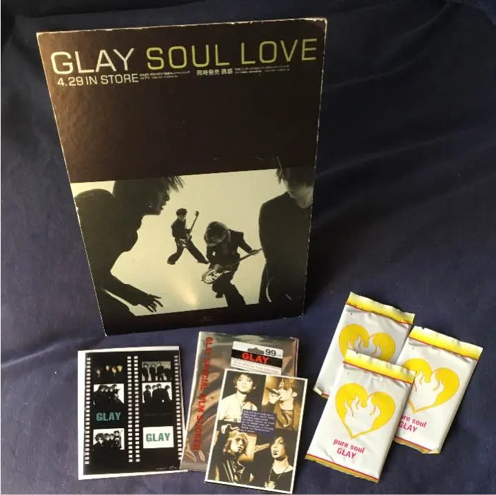 激レア】GLAY グレイ 誘惑 SOULLOVE 販売促進 アクリルオブジェ